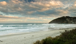 St. Clair Beach, Dunedin (1.5 sec exposure with grad ND filter)