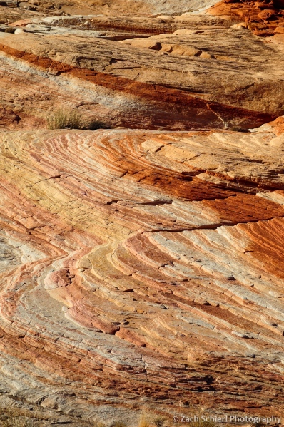 Vibrant colors in the Aztec Sandstone in Valley of Fire State Park, Nevada